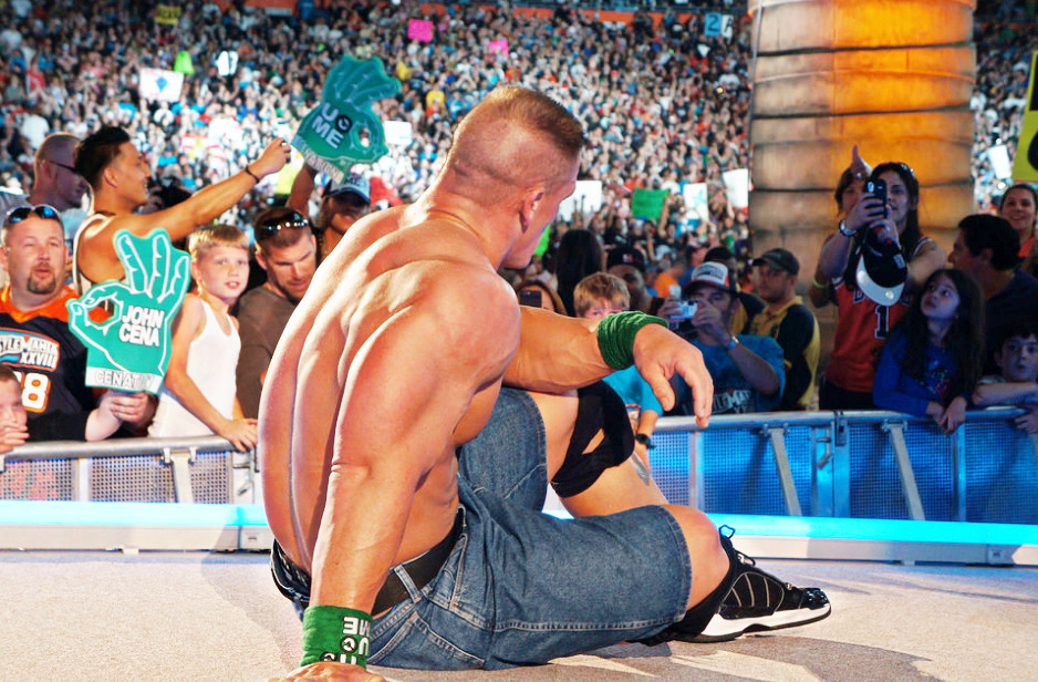 extremeviki54:  John Cena - Wrestlemania Candids