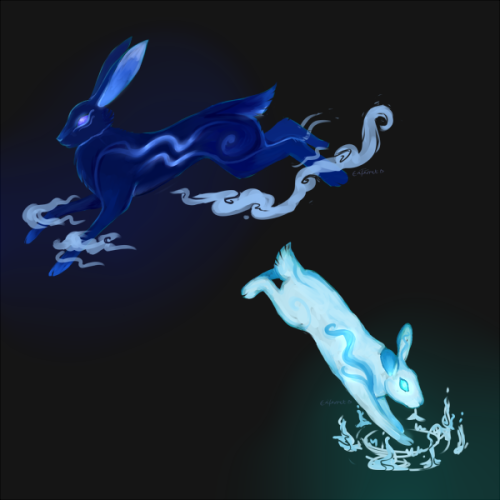 askferalzodiac:In this AU the kids are old gods that have an animal form. Different trolls ‘follow’ 