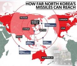 fagflow:  mapsontheweb:  North Korea missiles