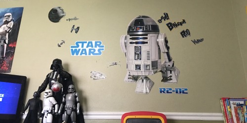 The youngling is a talented interior decorator.  |-o-|