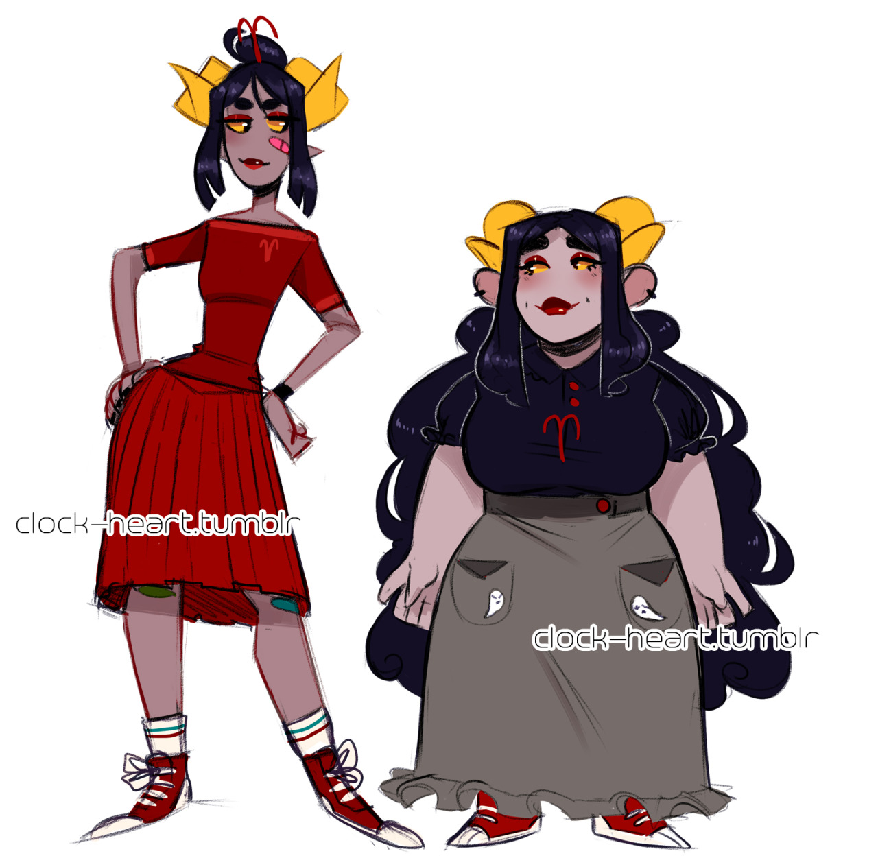 clock-heart: lazy doodles 