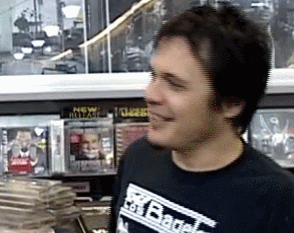 babybungle:  babybungle:Trevor Dunn in a record store xsorry but. it’s trevor dunn