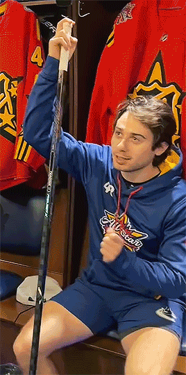 Quinn Hughes Pregame Asg 2024 | 2.3.24