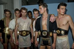 versace-wwdd:  Versace Gladiators waiting