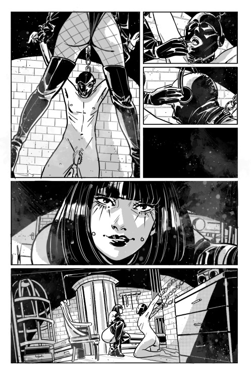  Some of my favorite B/W pages from #LOVESICK issue#1  link to buy it HERE –> http://bit.ly