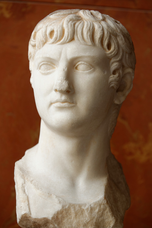 A marble bust depicting Agrippina&rsquo;s husband, heir apparent Germanicus Louvre, circa 4 BC s