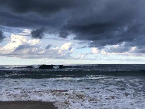 Semi Overcast Afternoons By The Ocean