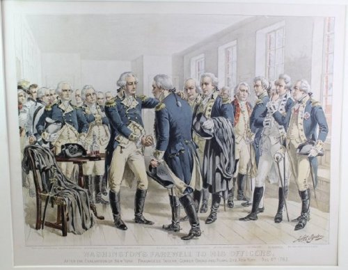 December 4, 1783 - Washington bids farewell to his officers“On this day in 1783, future Presid
