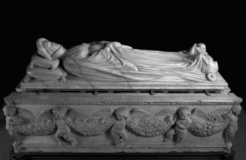 Tomb and monument of Ilaria Del Carretto by Jacopo della Quercia, 1408-c. 1413