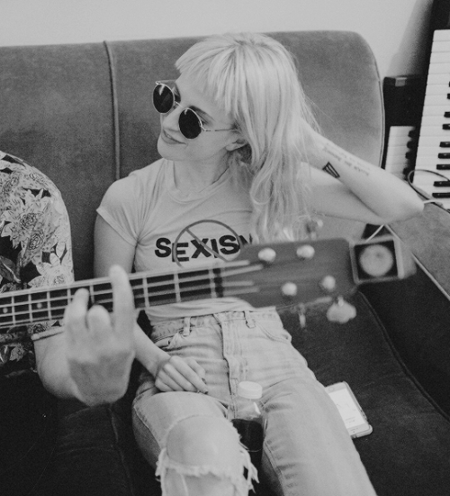 hayleywiliamsdaily:“we write our songs ourselves & we care a lot. you’ll see/hear.”