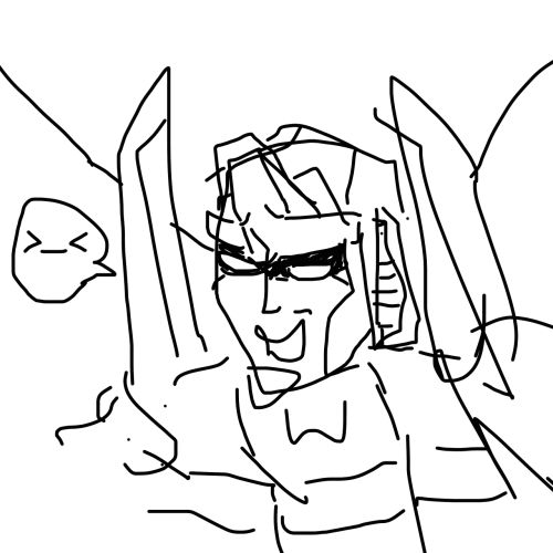 Heres A Starscream Doodle I Made While Bored In The Hospital (im Good Now)