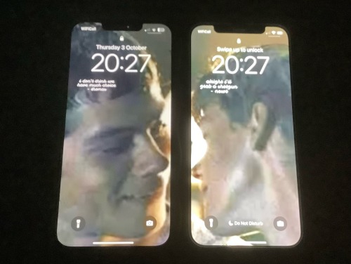 Me And My Sis, @just-a-girl-who-loves-tmr, With Our Matching Lock Screens