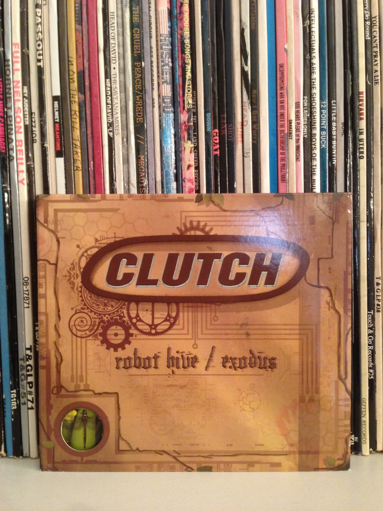lumpenabstract:  RYMH # 364 (CD#135) Clutch “Robot Hive/Exodus” (DRT Entertainment,