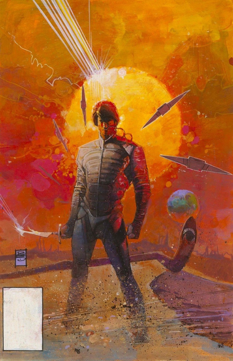 oeming:   Bill Sienkiewicz love    
