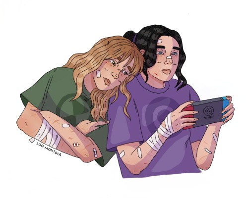 They Live Together In A Little Apartment And Just Sit And Do Nothing After Saving The World :)