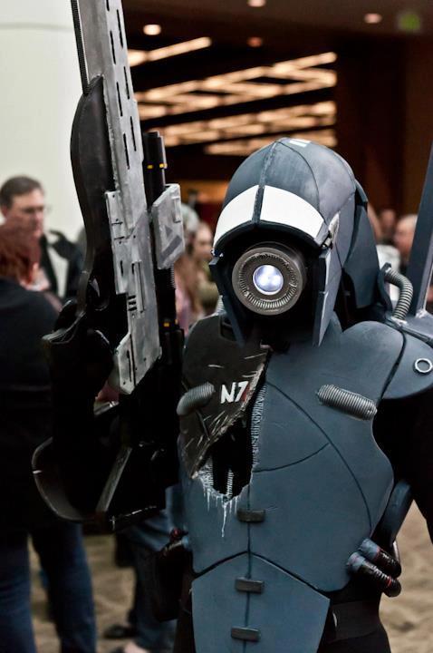 Porn Pics kamikame-cosplay:Legion from the Mass Effect