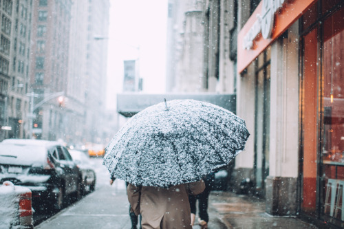 melodyandviolence: NYC Snow Days by  Jose Tutiven