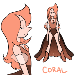 mickleback:  mickleback:  pearlsona… her name is coral and she loves to cuddle  Anyone is welcome to draw her!!! I’ve had a lot of people ask so… Tag me if you do draw her so I can see please!!!