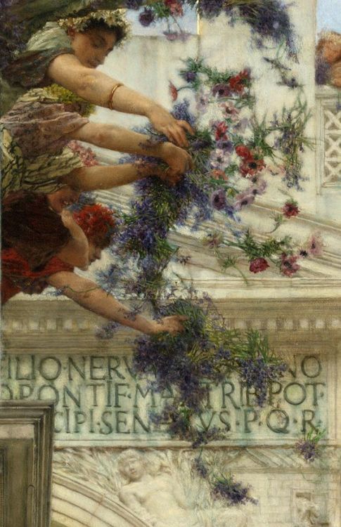 Sir Lawrence Alma-Tadema (1836 - 1912) Dutch born, English Classicist painter.