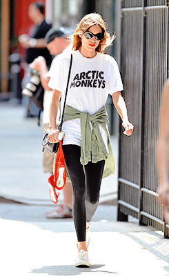 alexachung:  Alexa Chung out and about in New York City - 30 Jul 2014 