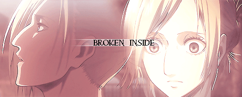 She’s lost inside, lost inside…Happy Birthday Annie Leonhardt ! 22.03Song : Avril Lavigne - Nobody's