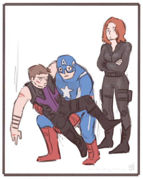 Everyone: Omg Clint, Stop Falling Off Things