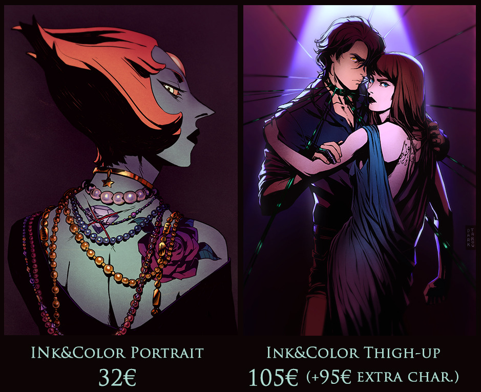 dark-tarou:  More commission types yoo~ Size: A4 (8.3&quot; x 11.7&quot;),