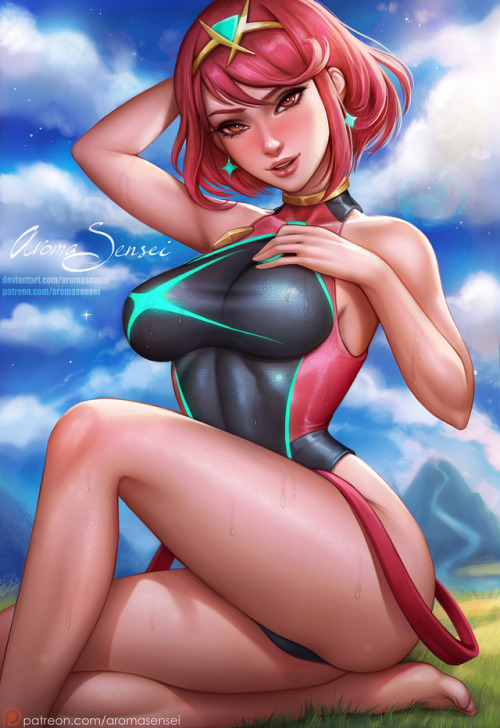 Pyra from Xenoblade ChroniclesMore on my PATREON! ^^My new blog > newgroundsPATREON  ♥  HF ♥ Twit