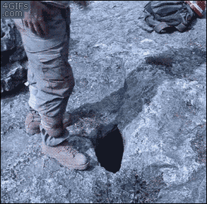 funnynhilariousgif:  Nope nope nope nope! >>