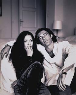 sala66:Salma Hayek y Antonio Banderas, 1995