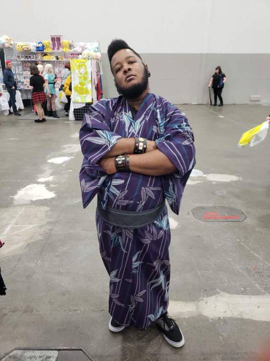 My first time wearing a yukata thanks to @ohiokimono 