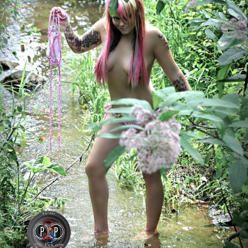 charismaxander: Follow me…I know a shortcut ;)  #luckyyou #Charismaxander #sexy #topless #tat