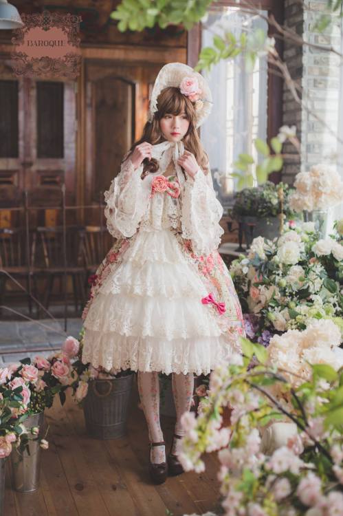 frederica1995: Baroque x Sakizo 3rd collaboration “Secret garden&quot; catalog