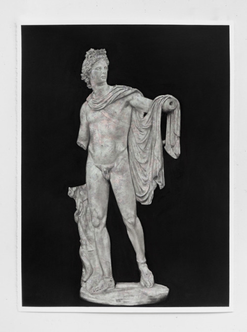 Louis Bouvier, Sans titre, 2016 / Encore une maudite statue Greco-Romaine, 2014 / BORN TO BE WILD, 2