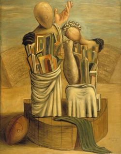 colin-vian:    Giorgio de Chirico - Comedy and tragedy, 1926 