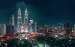 cityneonlights:  “Kuala Lumpur”