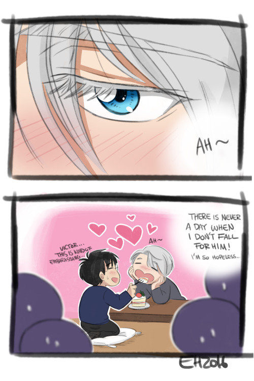 hundredpercentofe:happy early birthday, victor (12/25)!!! yuuri, please take good care of your old b