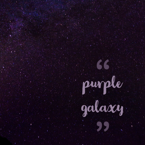 jminies:purple galaxy ;↳ a playlist to brighten up your mood[listen here]