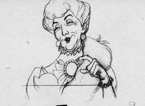 Madame Bonfamille animated by Milt Kahl for The Aristocats“Even after all those years I am still baf