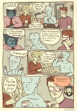 brianmichaelbendis:  Jean &amp; Scott, episode 3 Check out past episodes here: Episode 1 Episode 2 (by Max Wittert, 2013) 