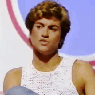 pinocchioandfigsgifs:George Michael 1984