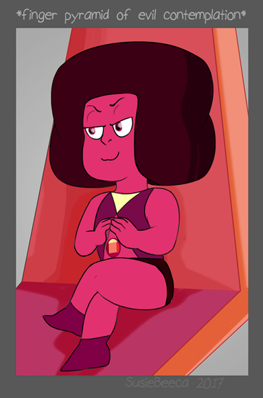 Fandom: Steven UniverseRating: PGWords: 1062Title: “An Embarrassment of Rubies”Read