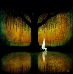 the-beast-king:  [ “On The Banks of Broken Worlds”, by: Andy Kehoe. ]