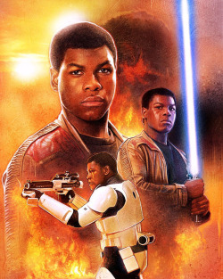 pixalry:   Star Wars: The Force Awakens Character Illustrations