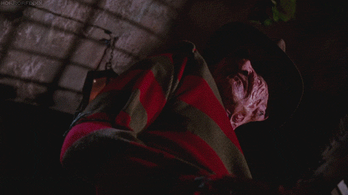 Porn macabre-of-horror:  A Nightmare on Elm Street photos