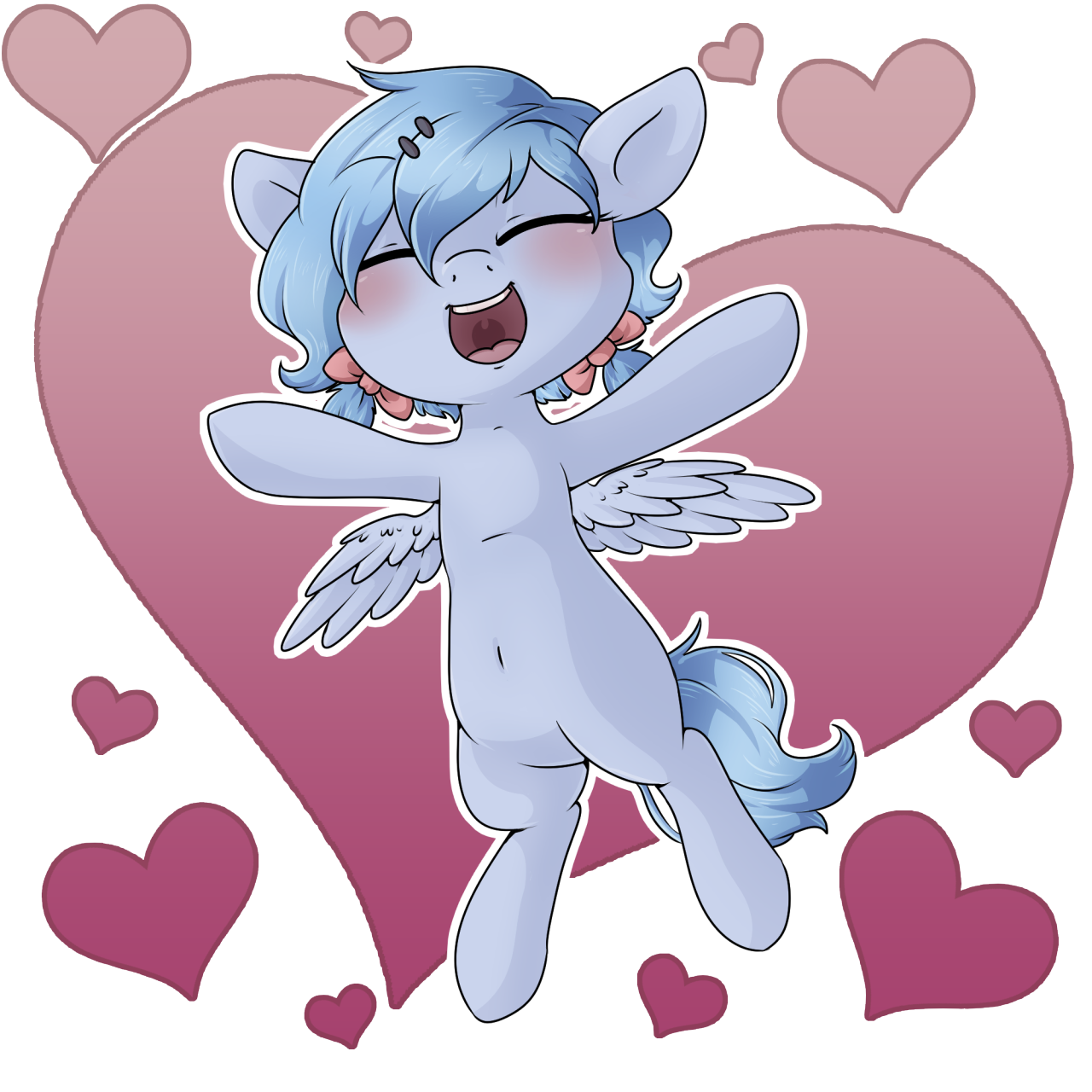 askbubblepop:  Pink! Support Bubblepop on Patreon!  x3 Cuuuute~!