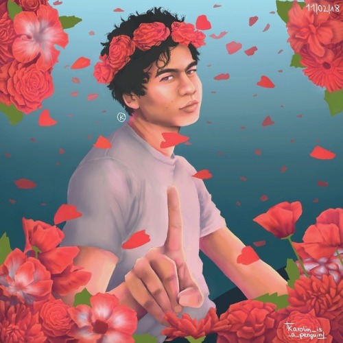 karolinisapenguin: New drawing of Calum T. Hood. I hope you like it! @5sos Dm me for prints! (12$ +s
