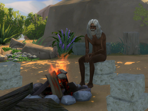 The following days were quiet. Oyw spent most of his time by the fire. Hdajk was busy with her dutie