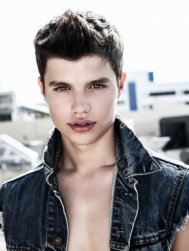 Nikita Berezin. Blue eyes. Those lips&hellip;