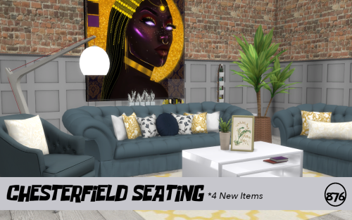 Chesterfield Seating- 1000 Follower’s GiftLost a few of my builds to a corrupted save file, so I’ve 